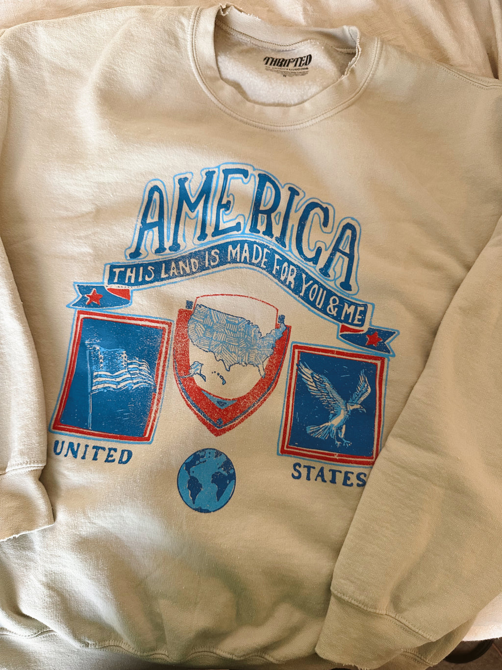 America Sweatshirt - Renegade Revival