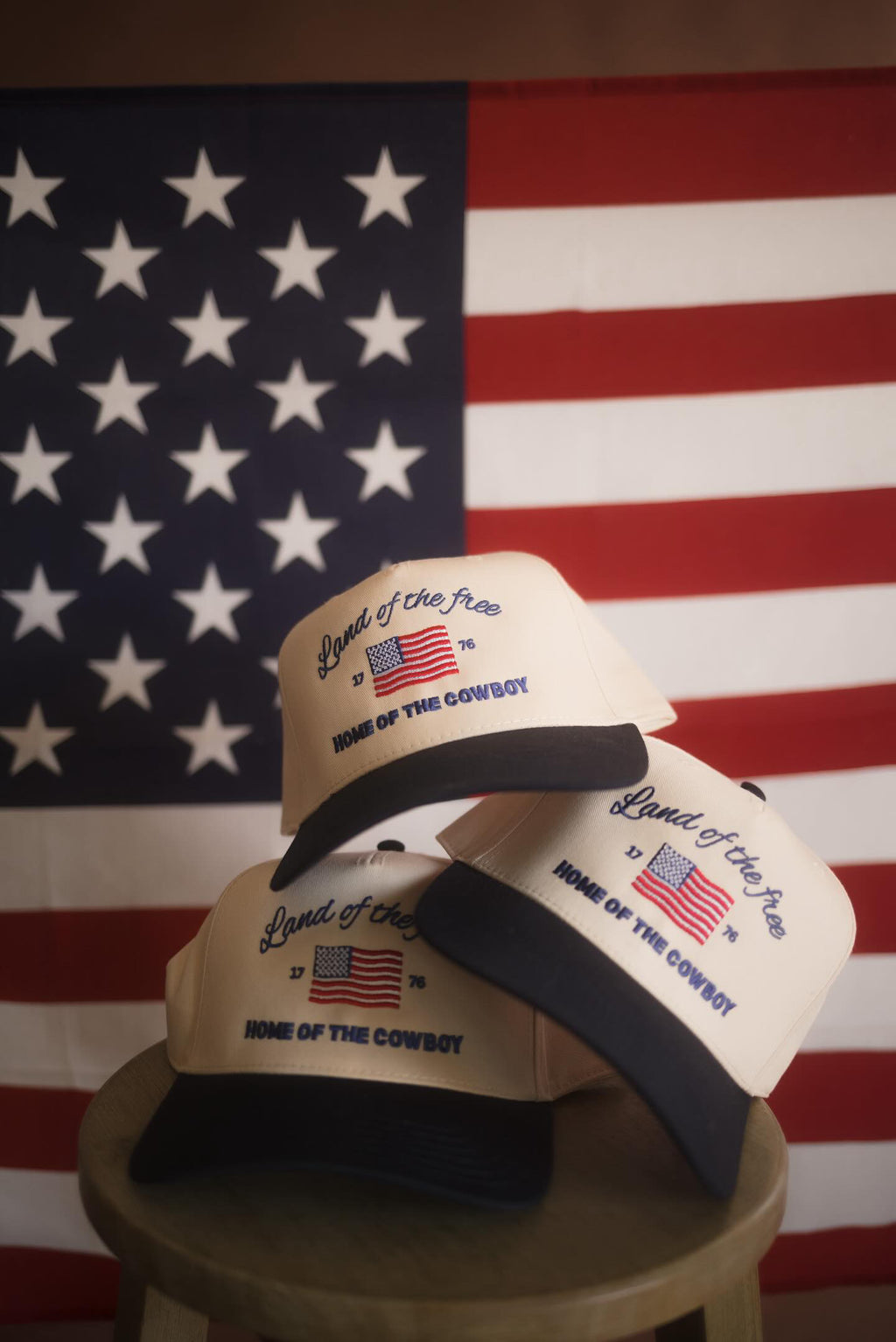 Land of the Free Canvas Hat- PREORDER