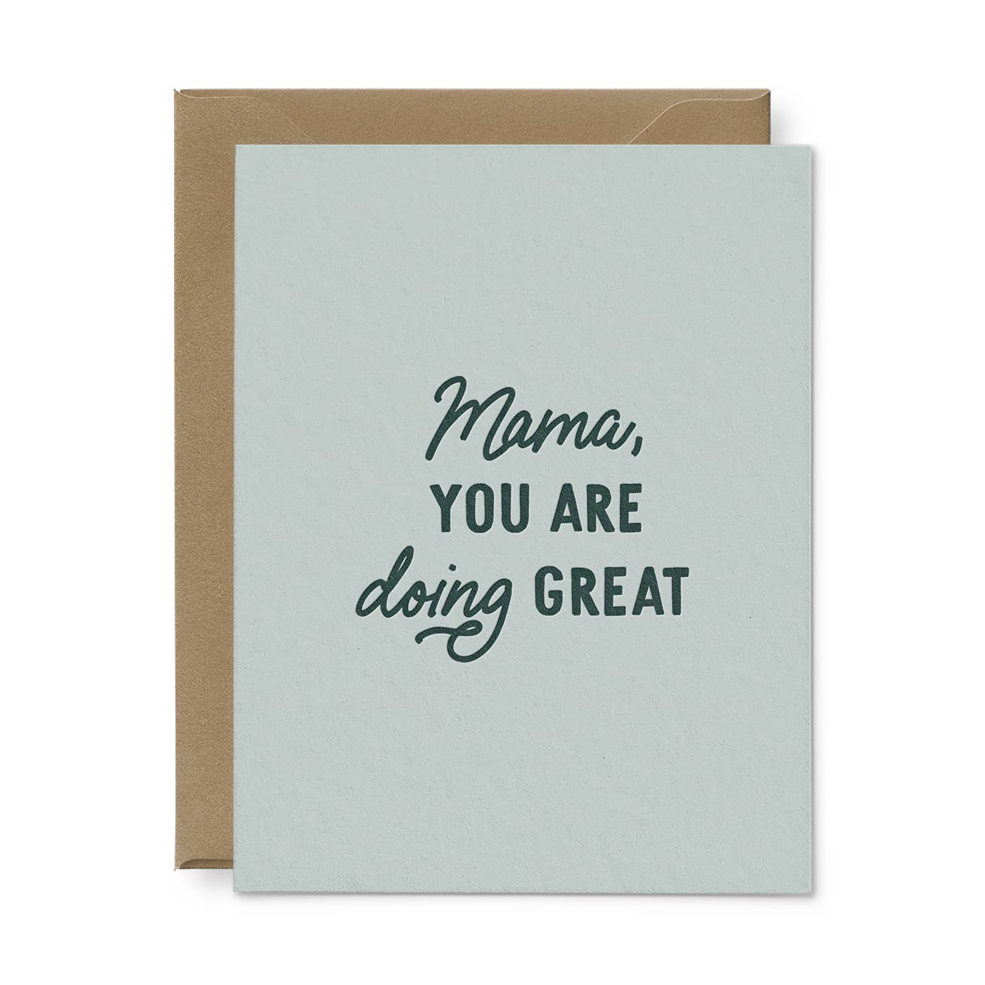 Mama Doing Great Mother's Day Greeting Card - Renegade Revival