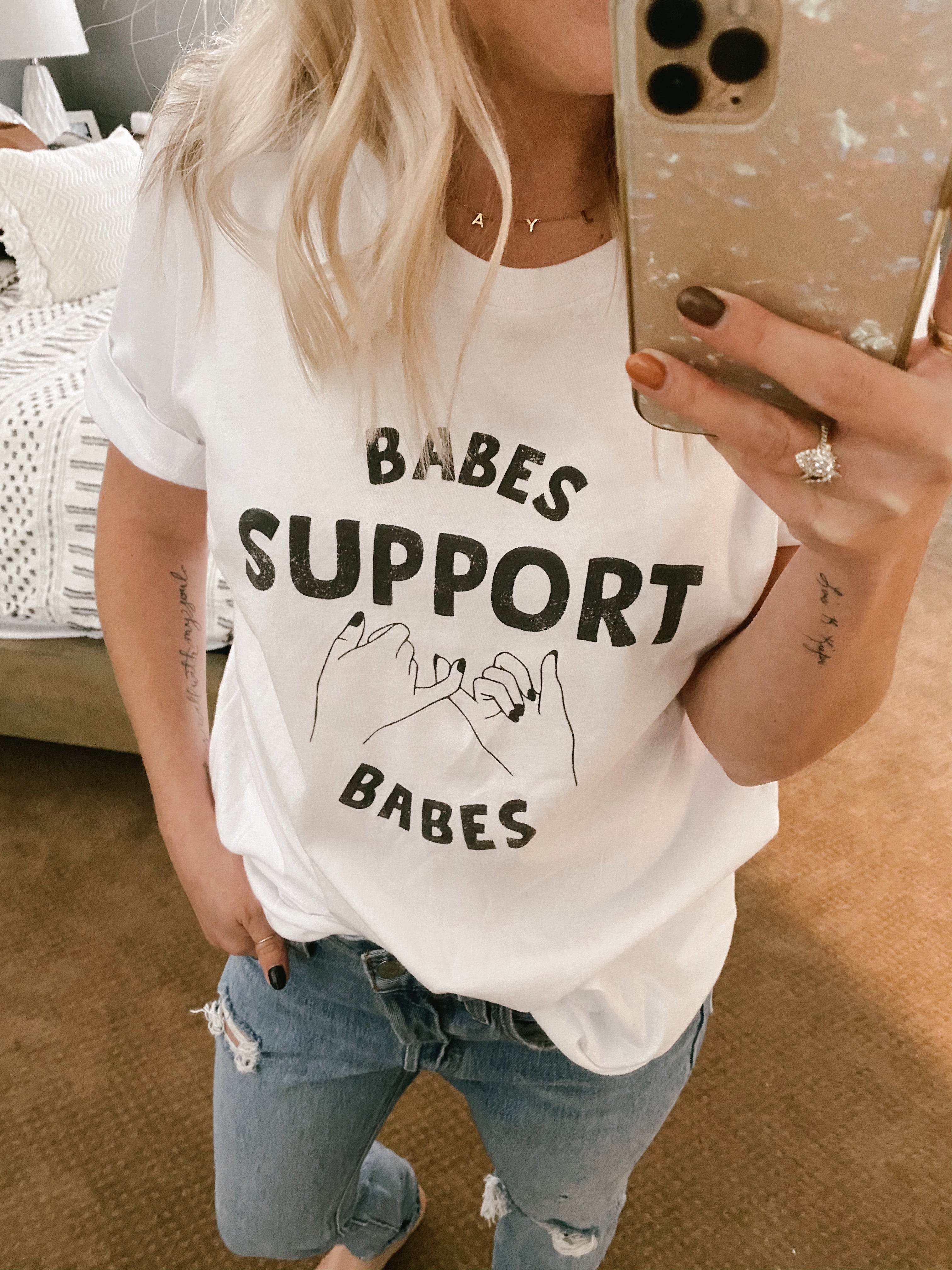 Babes Support Babes Tee - Renegade Revival